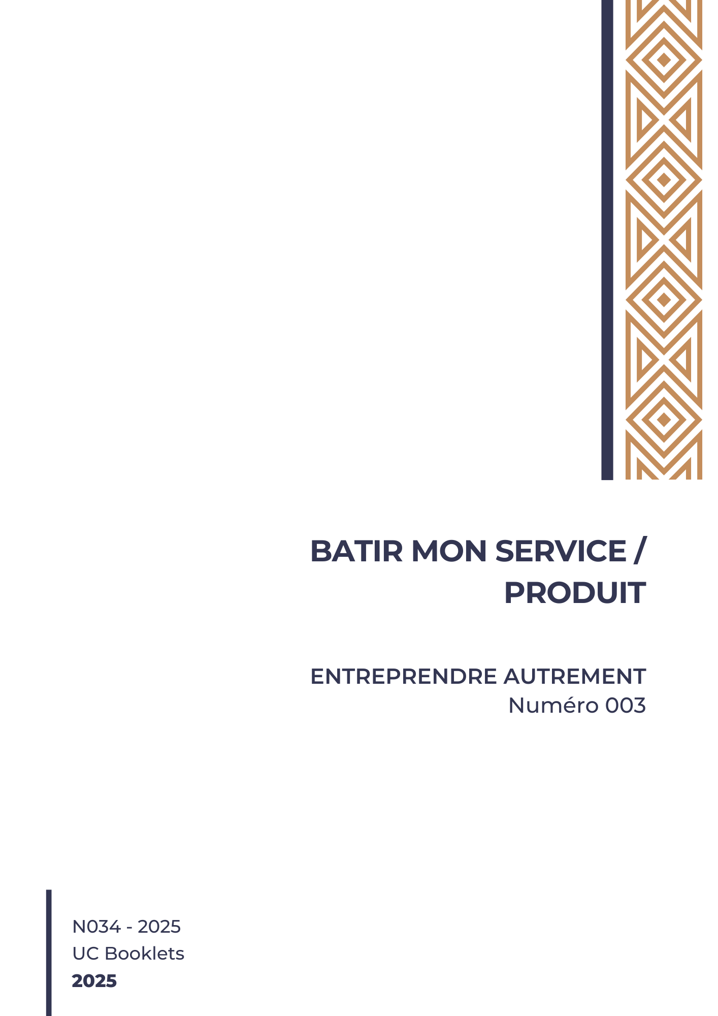 Batir mon service ou produit