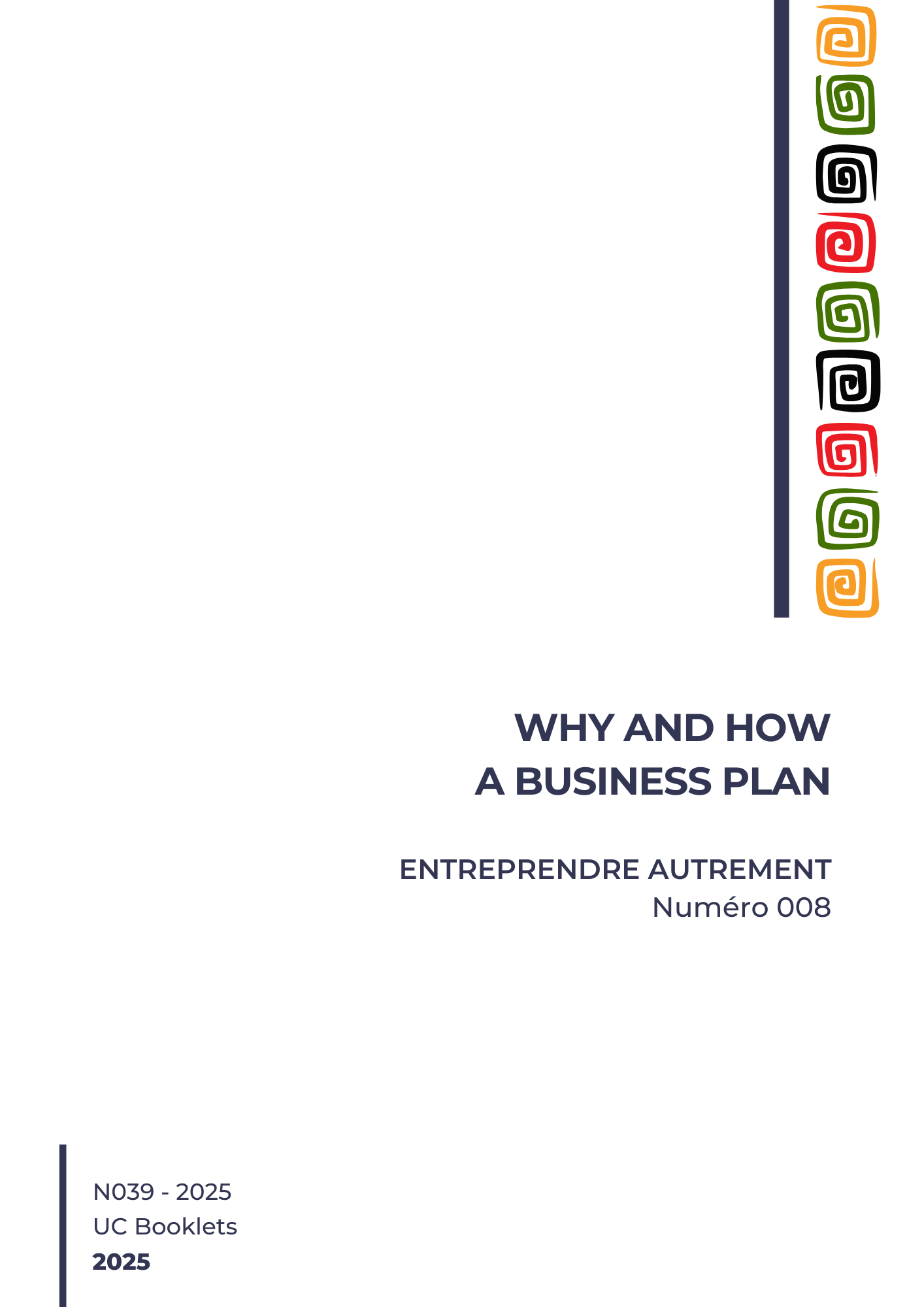 Why & How a Business plan