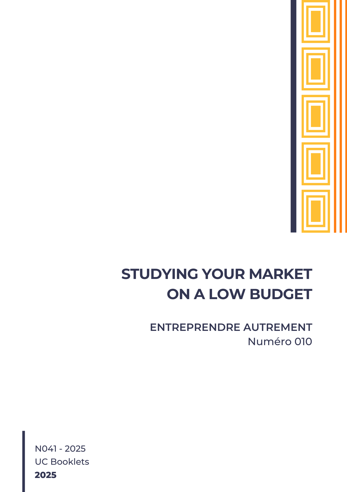 Studying your market on a low cost budget